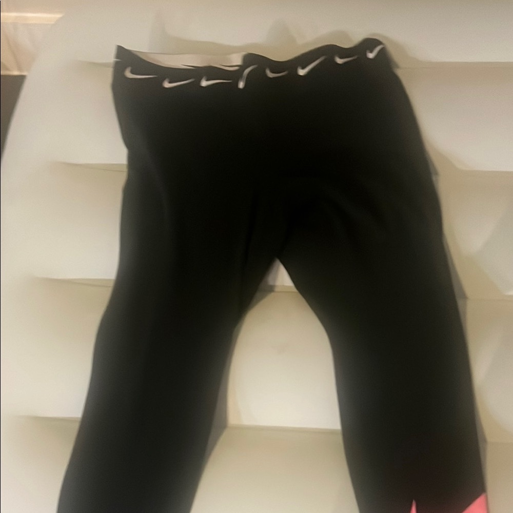 Nike Black Leggings Athletic Wear